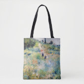 Renoir - Weg leidt door Tall Grass Tote Bag (Voorkant)