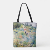 Renoir - Weg leidt door Tall Grass Tote Bag (Achterkant)