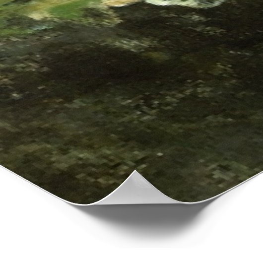 Renoir, Willows and Figures in a Boat Poster (Hoek)