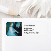 Renoir Woman Piano Music Musician Etiket (Insitu)