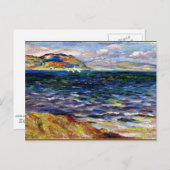 Renoir - Zee bij Bordighera Briefkaart (Voorkant / Achterkant)