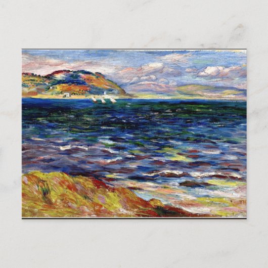 Renoir - Zee bij Bordighera Briefkaart (Voorkant)