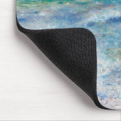 Renoir Zeegezicht. Blauw zee / nautisch impression Muismat (Hoek)