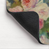 Renoir'a Vase of Rozen, nog steeds leven Muismat (Hoek)