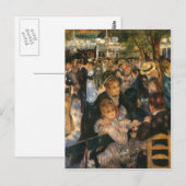 Renoir's Bal du de la Galette (1876) Briefkaart (Voorkant / Achterkant)