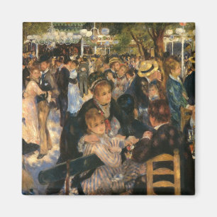 Renoir's Bal    guy la Galette (1876) Magneet