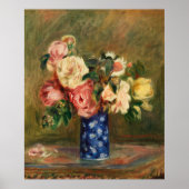 Renoir's Bouquet van Rozen Poster (Voorkant)