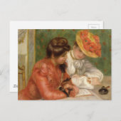 Renoir's briefschrijver briefkaart (Voorkant / Achterkant)