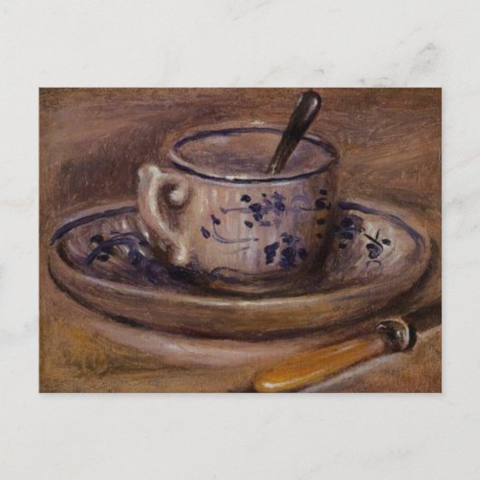 Renoir's Cup en Saucer still Life Briefkaart (Voorkant)
