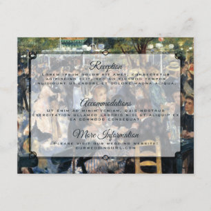 Renoir's Dance in Le Moulin de la Galette Informatiekaartje