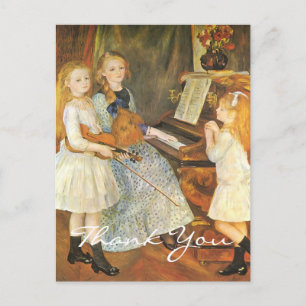 Renoir's Daughters of Catulle Mendes Briefkaart