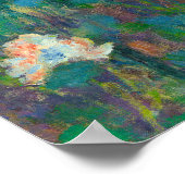 Renoir's kleine meisje in Blauw met watering can Poster (Hoek)