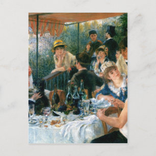 Renoir's Luncheon of the Boating Party (1881) Briefkaart