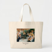 Renoir's Luncheon of the Boating Party (1881) Grote Tote Bag (Voorkant)