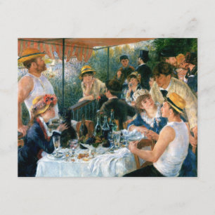 Renoir's Luncheon of the Boating Party (1881) Kaart