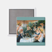 Renoir's Luncheon of the Boating Party (1881) Magneet (Voorkant / Achterkant)
