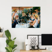Renoir's Luncheon of the Boating Party (1881) Poster (Thuiskantoor)
