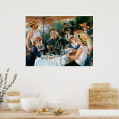 Renoir's Luncheon of the Boating Party (1881) Poster (Keuken)
