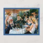 Renoir's Luncheon of the Boating Party (1881) Uitnodiging Briefkaart (Voorkant)