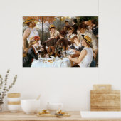 Renoir's "Luncheon of the Boating Party" Poster (Keuken)