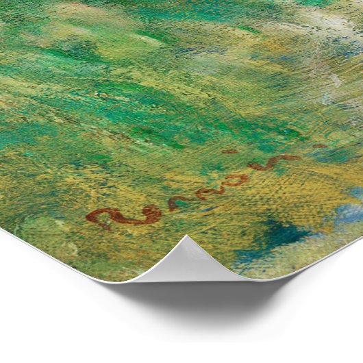 Renoir's Meadow Poster (Hoek)