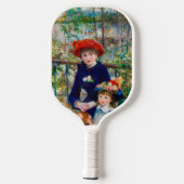 Renoirs Moeder en Kind Pickleball Paddle (Achterkant)
