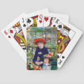 Renoir's Moeder en Kind Pokerkaarten (Achterkant)