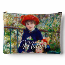 Renoir's Moeder en Kind Print Cut Sew Tas