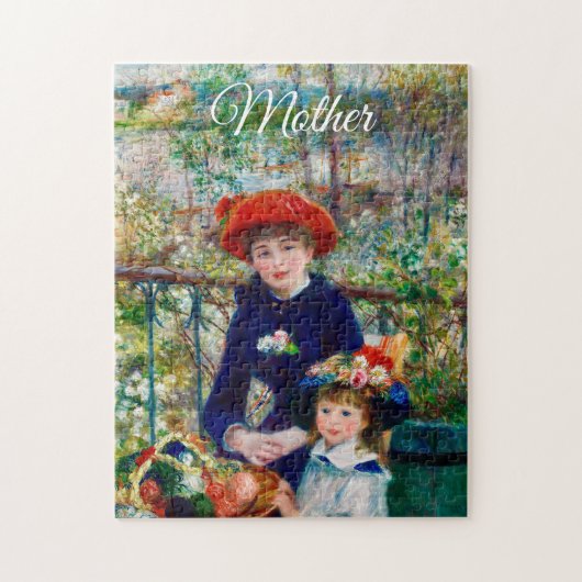 Renoir's Moeder en Kind Puzzel (Verticaal)