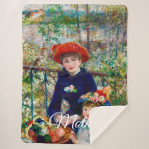 Renoir's Moeder en Kind  Sherpa Deken