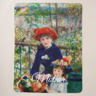 Renoir's Moeder en Kind Sherpa Deken