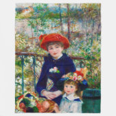 Renoir's Mother and Child Fleece Blanket Deken (Voorkant)