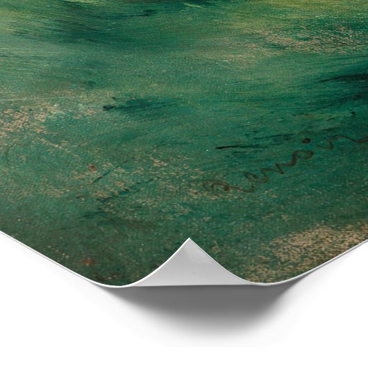 Renoir's op de gras poster (Hoek)