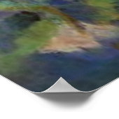 Renoir's Rozen in een Vase-stilstand Poster (Hoek)