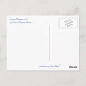 Renoir's "Spring Bouquet" - Briefkaart (Achterkant)