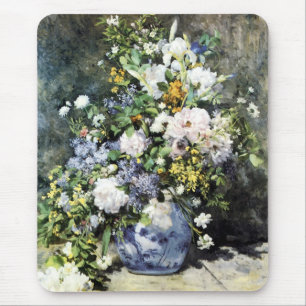 Renoir's "Spring Bouquet" - Mousepad Muismat