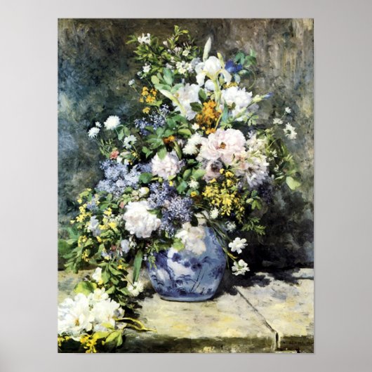 Renoir's "Spring Bouquet" - Poster (Voorkant)