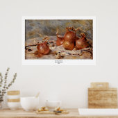 Renoir's stille leven met uien (1881) poster (Keuken)