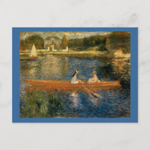 Renoir's The Seine at Asnières (The Skiff) ca. 187 Briefkaart