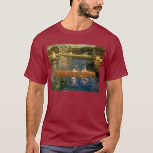 Renoir's The Seine at Asnières (The Skiff) ca. 187 T-shirt