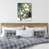 Renoir's "Voorjaarsboeket" Canvas Afdruk (Insitu (Slaapkamer))