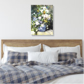 Renoir's "Voorjaarsboeket" Canvas Afdruk (Insitu (Slaapkamer))