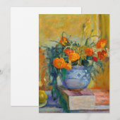 Renoncules au Vase Bleu | Pierre Bonnard (Voorkant / Achterkant)