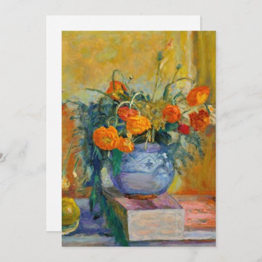 Renoncules au Vase Bleu | Pierre Bonnard (Voorkant / Achterkant)