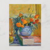 Renoncules au Vase Bleu | Pierre Bonnard Briefkaart (Voorkant)