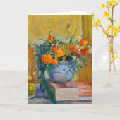 Renoncules au Vase Bleu | Pierre Bonnard Kaart (Gele Bloem)