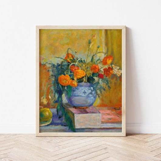 Renoncules au Vase Bleu | Pierre Bonnard Poster