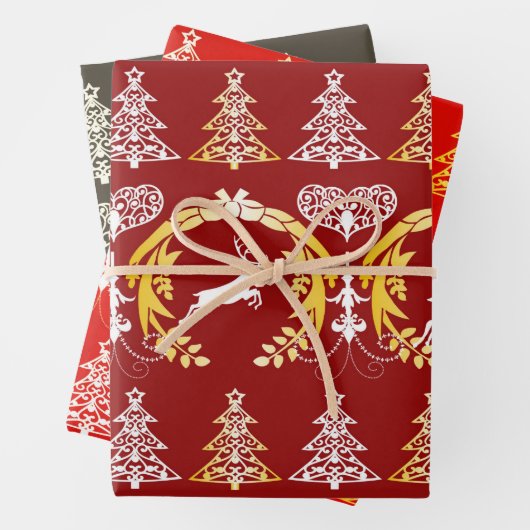 Renos en Navidad Inpakpapier Vel (In situ)
