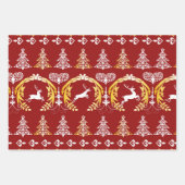 Renos en Navidad Inpakpapier Vel (Voorkant)