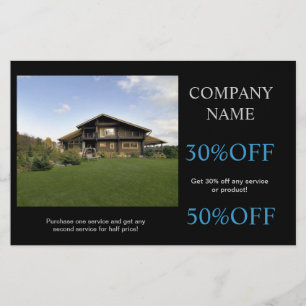 Renovatie Carpentry Bouw landschapsarchitectuur Flyer